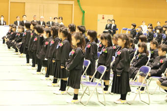 令和5年度奈良学園小学校入学式を行いました