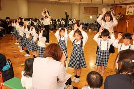 2歳児保育いちご組の入会式を行いました