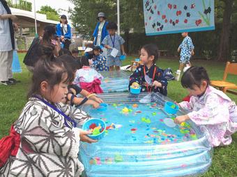 夏祭りを行いました