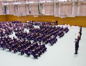 令和6年度奈良学園登美ヶ丘中学校入学式を挙行しました