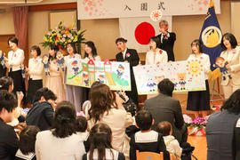 令和6年度奈良学園幼稚園入園式を行いました