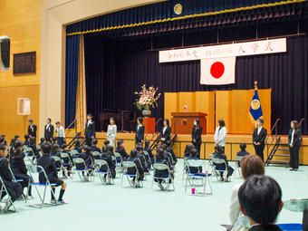 令和6年度奈良学園小学校入学式を行いました