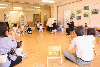 体験入園るんるんなとみんを開催しました
