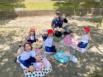 P1生が春の遠足に行ってきました