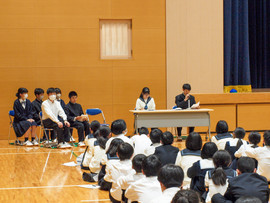 生徒大会を実施しました