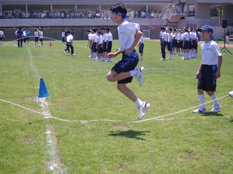 中学体育大会を開催しました