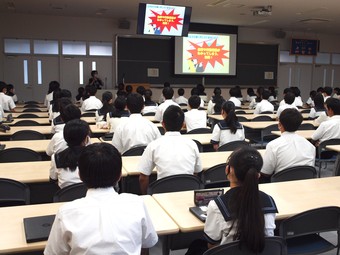 防犯教室を行いました