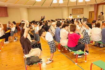 敬老の日の参観を行いました