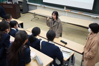 【進路指導】Y1（中3）・Y2（高1）学年を対象に大学探訪③（奈良県立医科大学）を実施しました