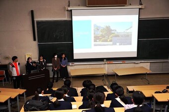 【進路指導】Y1（中3）・Y2（高1）学年を対象に大学探訪③（奈良県立医科大学）を実施しました