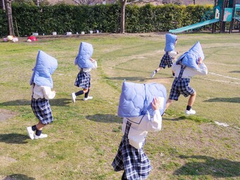地震防火避難訓練を行いました