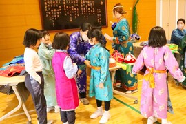 P2生のモンゴル体験を行いました