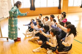 P2生のモンゴル体験を行いました