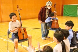 P2生のモンゴル体験を行いました