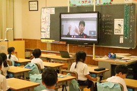 幼小中高合同防火避難訓練を行いました