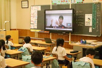 幼小中高合同防火避難訓練を行いました