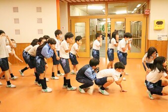 幼小中高合同防火避難訓練を行いました