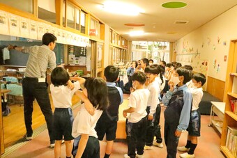 幼小中高合同防火避難訓練を行いました