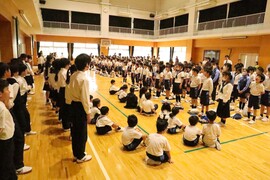 P1お迎えの会を実施しました