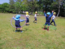 年中児・年長児が春の遠足に出かけました