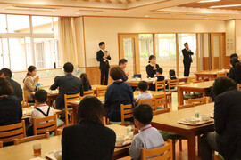 ならがくプレスクール国語・算数with給食試食会を開催しました