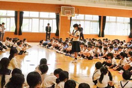 P1お迎えの会を実施しました