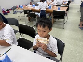 P３生が琵琶湖へ宿泊学習に行ってきました