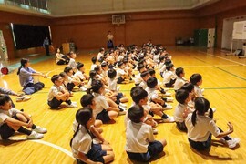 交通安全教室を行いました