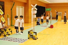 交通安全教室を行いました