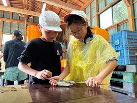 P４生が美山へ宿泊学習に行ってきました