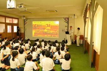 食品ロス削減キャラバンの出前授業を受けました