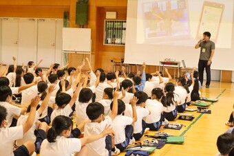 情報モラル教育の出前授業を実施しました