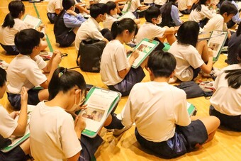 情報モラル教育の出前授業を実施しました