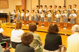 敬老の日の参観を行いました