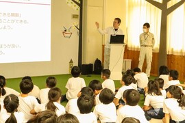 食品ロス削減キャラバンの出前授業を受けました