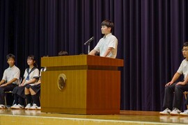 生徒会執行部役員選挙が行われました