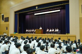 生徒会執行部役員選挙が行われました
