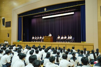 生徒会執行部役員選挙が行われました
