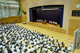 生徒会執行部役員選挙が行われました