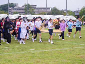 令和7年度奈良学園登美ケ丘　幼小中高合同運動会を行いました