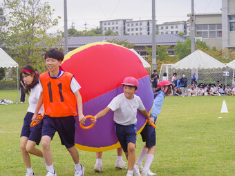 令和7年度奈良学園登美ケ丘　幼小中高合同運動会を行いました