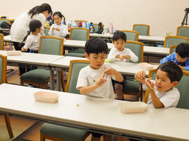 お泊り保育を行いました