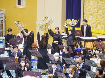 芸術鑑賞会でオーケストラ公演を楽しみました
