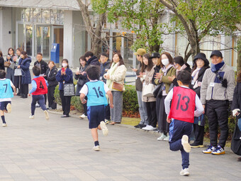 小学校マラソン大会を行いました