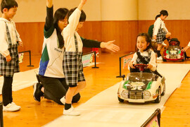 交通安全教室を行いました