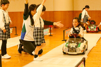 交通安全教室を行いました