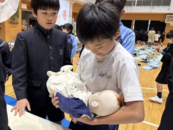 Ｐ４生　助産師さんから学ぶ「いのちの授業」