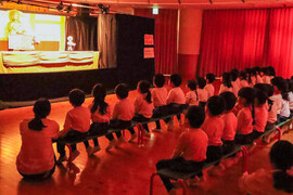 人形劇を鑑賞しました