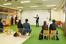 授業見学ツアー＆ミニ学校説明会を実施しました