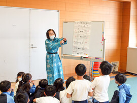 モンゴル体験を行いました